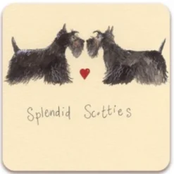 Alex Clark Coaster - Splendid Scotties