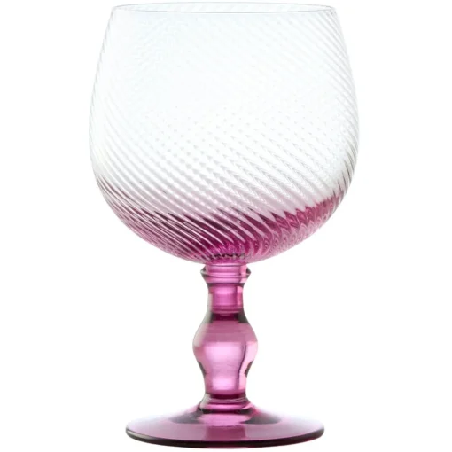 Anton Studios Design Swirl 4 Piece Gin Glass Set