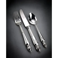 Arthur Price Clive Christian Empire Flame All Silver Caviar Spoon