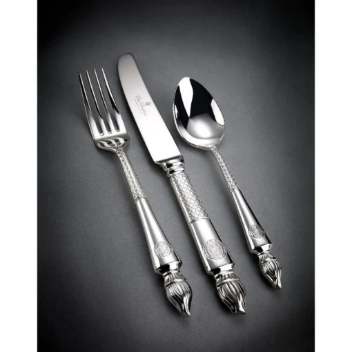 Arthur Price Clive Christian Empire Flame All Silver Caviar Spoon