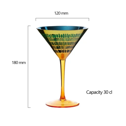 Artland Fiesta 2-Piece 30cl Cocktail Glasses Set