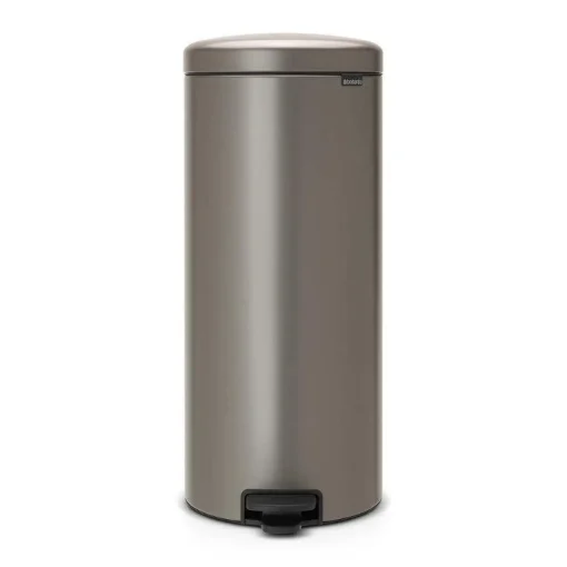 Brabantia NewIcon 30 Litre Pedal Kitchen Bin - Platinum