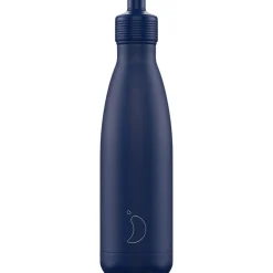 Chilly's 500ml Sports Reusable Water Bottle - Matte Blue
