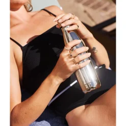 Chilly's 750ml Stainless Steel Reusable Water Bottle - Silver