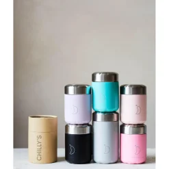 Chilly's 500ml Stainless Steel Food Pot - Silver