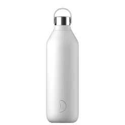 Chilly's Series 2 1 Litre Reusable Water Bottle - Arctic White