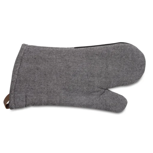 Cuisinart Neoprene Pack of 2 Oven Mitts - Herringbone Charcoal