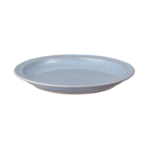 Denby Stoneware 12 Piece Dinnerware Set - Sky Blue