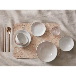 Denby Stoneware Kiln 22cm Pasta Bowl - Coral