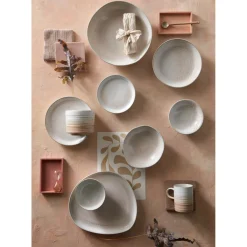 Denby Stoneware Kiln 17cm Small Plate - Coral