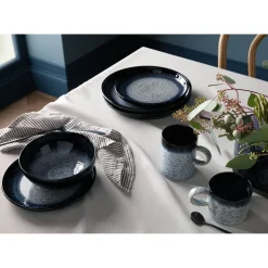 Denby Stoneware 295ml Small Ridged Mug - Halo