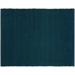 Dexam Sintra 100% Recycled Cotton Spotted Napkin & Placemat Set - Ink Blue