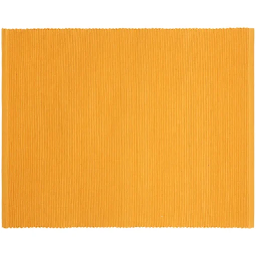 Dexam Sintra 100% Recycled Cotton Spotted Napkin & Placemat Set - Ochre