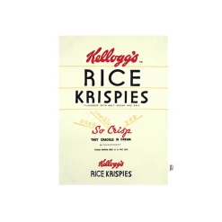 Dexam Vintage Kelloggs 100% Cotton Tea Towel - Rice Crispies
