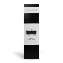 Freckleface 135ml Reed Diffuser - Lemongrass & Coconut