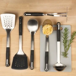 Fusion Stainless Steel Turner With Silicone Cover