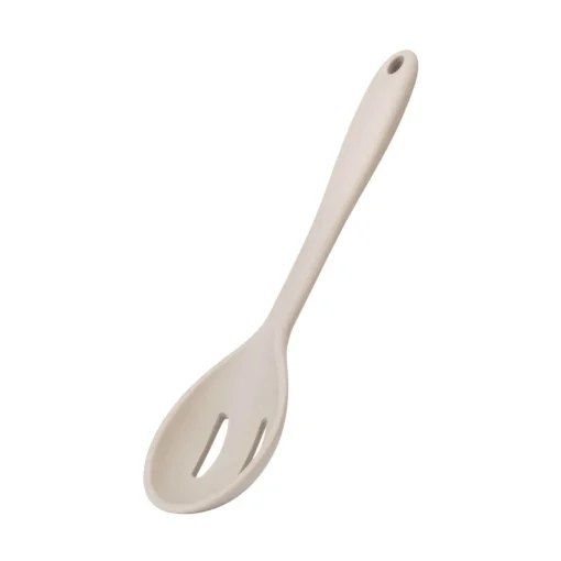Fusion Twist Silicone Slotted Spoon - Grey
