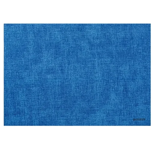 Guzzini Tiffany Reversible Faux Leather Fabric Placemat - Clear Light Blue