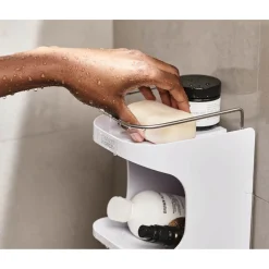 Joseph Joseph Capsule 4 Tier Shower Shelf - White