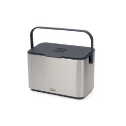 Joseph Joseph Collect 4-Litre Food Waste Caddy - Stainless Steel
