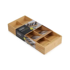 Joseph Joseph DrawerStore Bamboo Tiered Cutlery Organiser