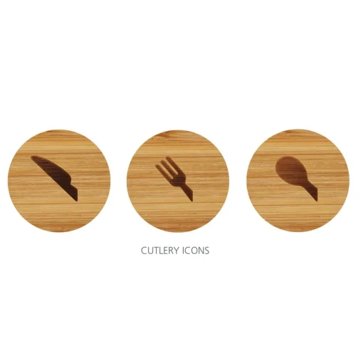 Joseph Joseph DrawerStore Bamboo Cutlery Organisation