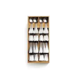 Joseph Joseph DrawerStore Bamboo Tiered Cutlery Organiser