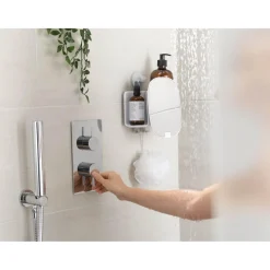 Joseph Joseph EasyStore Compact Shower Caddy - White