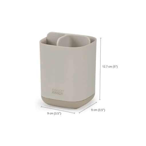 Joseph Joseph EasyStore Small Toothbrush Caddy - Ecru