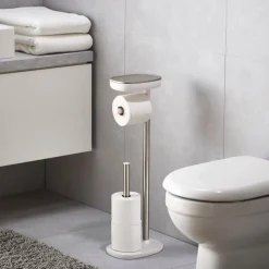 Joseph Joseph EasyStore Standing Toilet Paper Holder - Steel