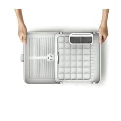 Joseph Joseph Extend Steel Expandable Dish Rack - Light Stone