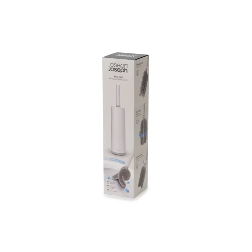 Joseph Joseph Flex 360 Advanced Toilet Brush & Holder - Ecru