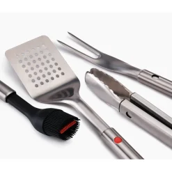 Joseph Joseph  GrillOut™ Stainless Steel 4-Piece BBQ Utensil Set with Case
