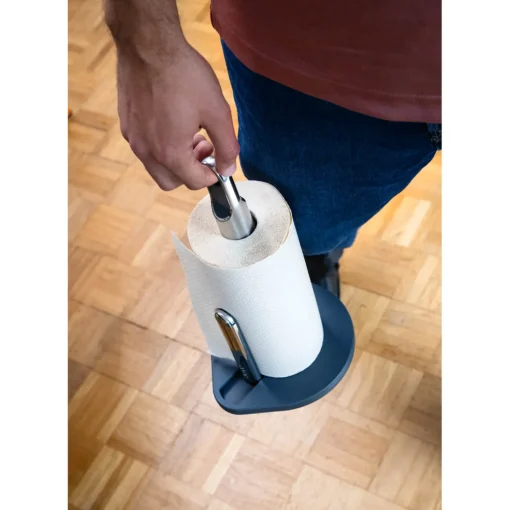 Joseph Joseph Hold Easy Tear Kitchen Roll Holder - Grey