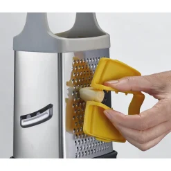 Joseph Joseph Multi-Grip Box Grater with Precision Food Grip - Yellow