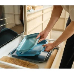 Joseph Joseph Nest™ Bake Oven Non-Stick 3 Piece Baking Tray Set - Blue