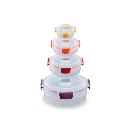 Joseph Joseph Nest™ Lock 4-Piece Multi-Size Round Food Container Set