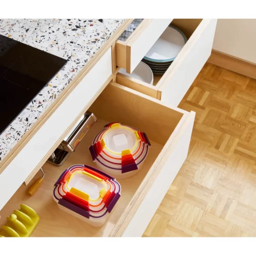 Joseph Joseph Nest™ Lock 4-Piece Multi-Size Round Food Container Set