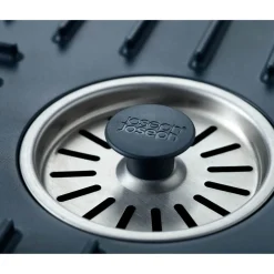 Joseph Joseph SinkShield™ Grey Sink Protector With Plug - Large
