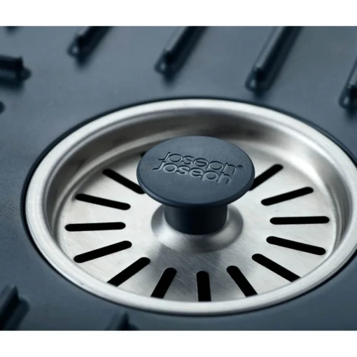 Joseph Joseph SinkShield™ Grey Sink Protector With Plug - Large