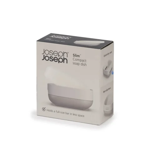 Joseph Joseph Slim Compact Soap Dish - Ecru