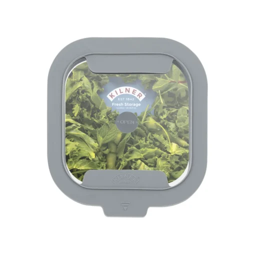 Kilner Fresh Storage Square Food Container - 0.8 Litre
