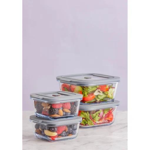 Kilner Fresh Storage Square Food Container - 0.8 Litre