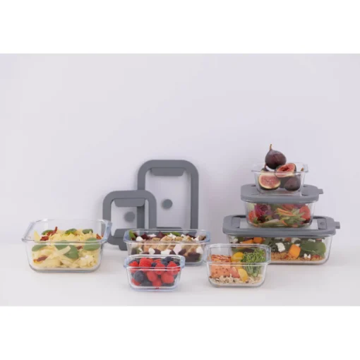 Kilner Fresh Storage Square Food Container - 0.8 Litre