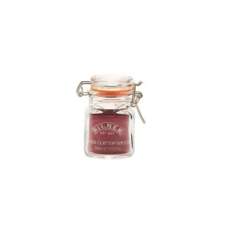 Kilner Glass Square Clip Top Spice Jar - 70ml