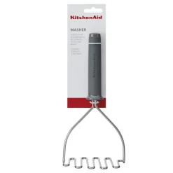 KitchenAid Soft Grip Masher - Charcoal Grey