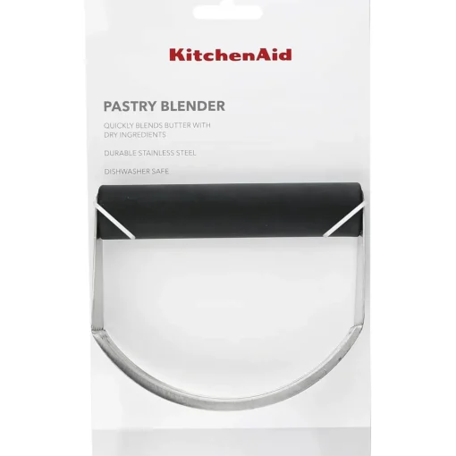KitchenAid Stainless Steel Pastry Blender - Black