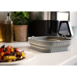 KitchenCraft Collapsible Silicone Air Fryer Liner - Rectangular