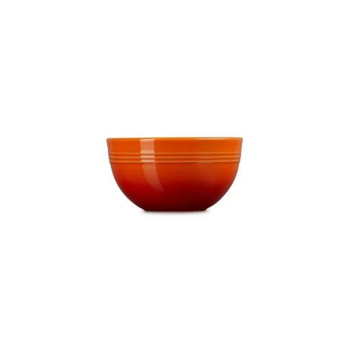 Le Creuset 12cm Stoneware Round Coupe Snack Bowl - Volcanic