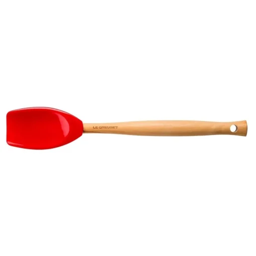 Le Creuset Craft Silicone Spatula Spoon - Cerise